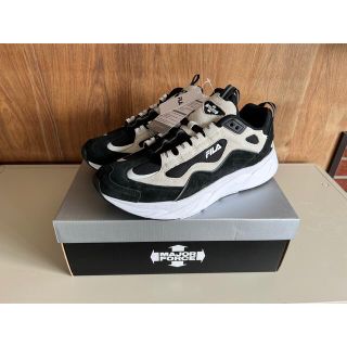 フィラ(FILA)のTrigate X MAJOR FORCE BLACK/WHITE(スニーカー)