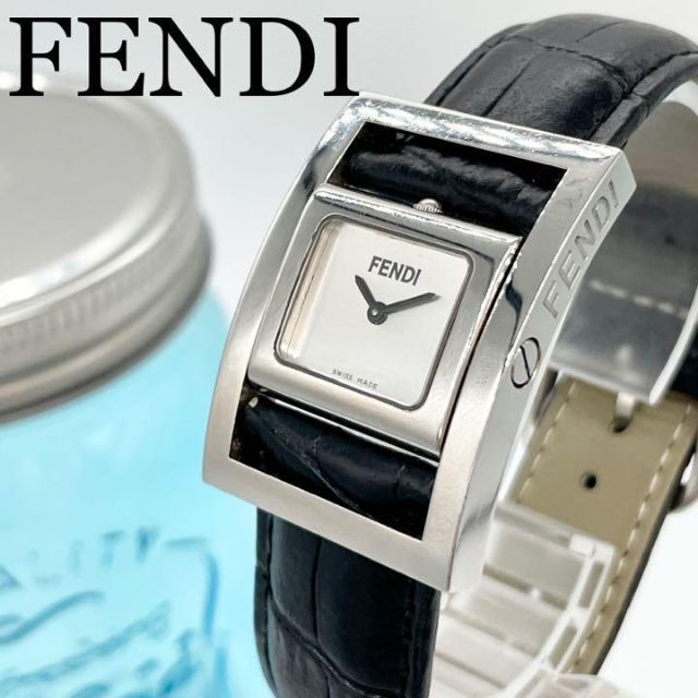FENDI - 356 FENDI フェンディ時計 レディース腕時計 ブラック リバーシブルの通販 by Haru's shop｜フェンディならラクマ