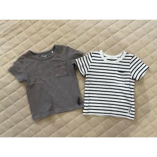 Tシャツ　男の子　80〜90㎝　２枚セット(Tシャツ/カットソー)