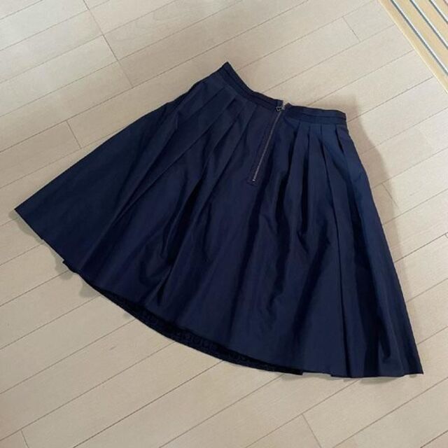 LANVIN en Bleu(ランバンオンブルー)の【LANVIN en Bleu】切替レーススカート・Chesty レディースのスカート(ひざ丈スカート)の商品写真