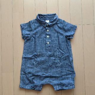 ベビーギャップ(babyGAP)のベビーギャップ　半袖ロンパース　80(ロンパース)