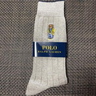 ポロラルフローレン(POLO RALPH LAUREN)の大人気！刺繍ベアー！ポロ・ラルフローレンメンズ靴下(ソックス)