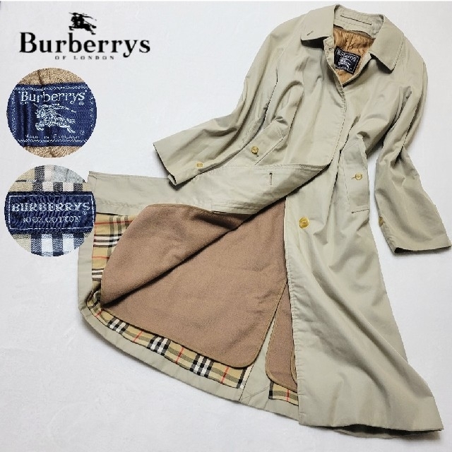 BURBERRY - 【美品 稀少】BURBERRY ライナー付き ステンカラーコート ノバチェックの通販 by yp ,H.House🏠