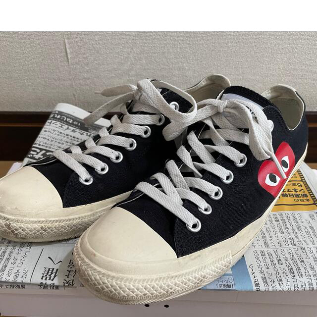 COMME des GARCONS(コムデギャルソン)のPLAY COMME des GARÇONS Converse ギャルソン メンズの靴/シューズ(スニーカー)の商品写真