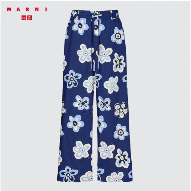 Marni(マルニ)のUNIQLO MARNI ワイドフレア パンツ 限定 レディースのパンツ(カジュアルパンツ)の商品写真