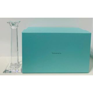 ティファニー(Tiffany & Co.)の【新品未使用】ティファニー キャンドルスタンド クリスタル 箱付(置物)