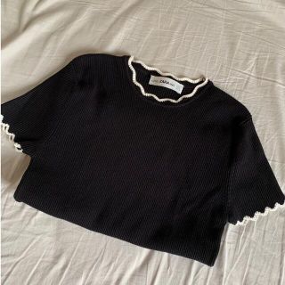 ザラ(ZARA)のzara  ニットトップス(ニット/セーター)