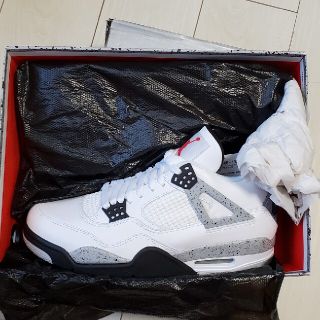 ナイキ(NIKE)のJordan 4 Retro White Cement (2016) 27.5(スニーカー)