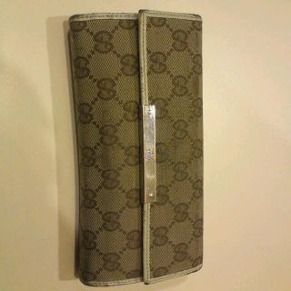 グッチ(Gucci)の正規品☆GUCCI長財布(難あり)(財布)