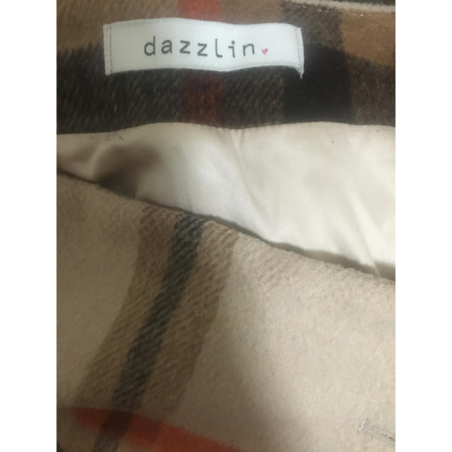 dazzlin(ダズリン)のdazzlin◾︎ウール台形チェックスカート レディースのスカート(ミニスカート)の商品写真
