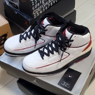 ナイキ(NIKE)のJordan 2 Retro White Varsity Red (2004)(スニーカー)