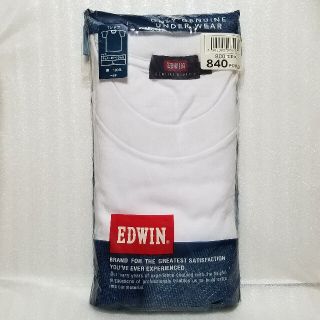 エドウィン(EDWIN)のEDWIN　Tシャツ　ホワイト　Lサイズ　綿100%　チェスト96～104cm(Tシャツ/カットソー(半袖/袖なし))