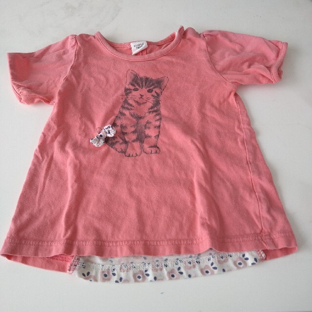 女の子　95 　Tシャツ3枚セット売り キッズ/ベビー/マタニティのキッズ服女の子用(90cm~)(Tシャツ/カットソー)の商品写真