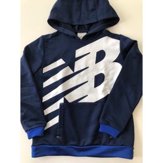 ニューバランス(New Balance)の記名あり new balance スウェットパーカー ジュニア 140(Tシャツ/カットソー)