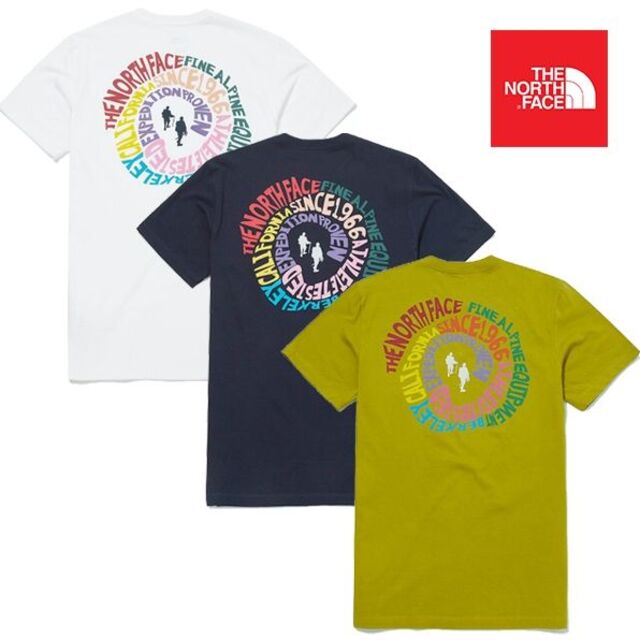 THE NORTH FACE(ザノースフェイス)の希少品! 海外 ノースフェイス Tシャツ 半袖 ラウンドT 【M】 K344A メンズのトップス(Tシャツ/カットソー(半袖/袖なし))の商品写真