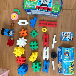 おまけ付き！ニューブロック   トーマスとおでかけバッグ(知育玩具)