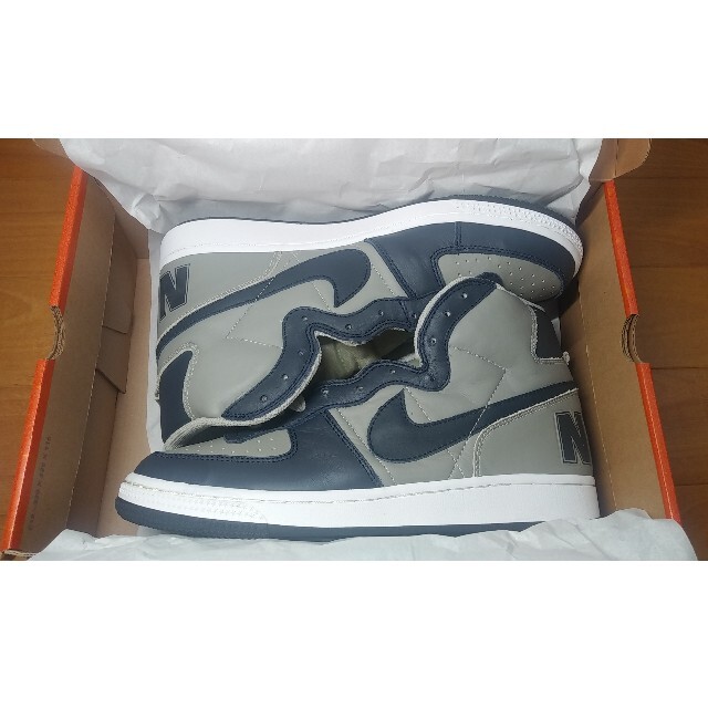 Nike Nike Terminator Hi 紺xグレー 03年 初期復刻 新品の通販 By Weely S Shop ナイキならラクマ Nike Nike Terminator Hi 紺xグレー 03年 初期復刻 新品の通販 By Weely S Shop ナイキならラクマ