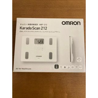 オムロン(OMRON)のオムロン　体重体組成計　HBF-212(体重計/体脂肪計)