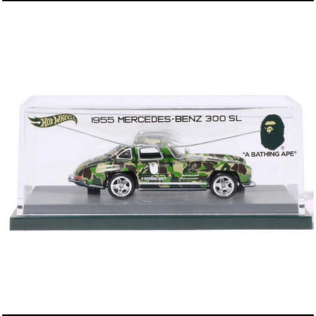 A BATHING APE(アベイシングエイプ)のBAPE HOT WHEELS 55 MERCEDES-BENZ 300SL エンタメ/ホビーのおもちゃ/ぬいぐるみ(ミニカー)の商品写真