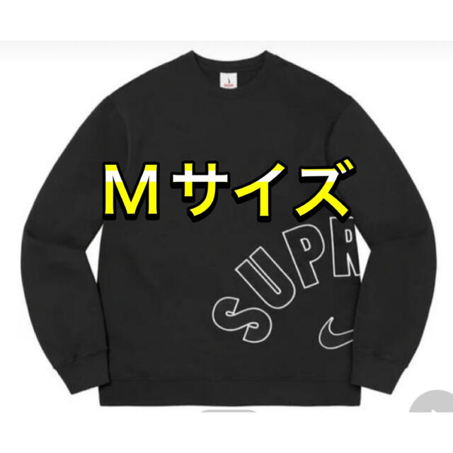 Supreme Nike Arc Crewneck Black 黒 M