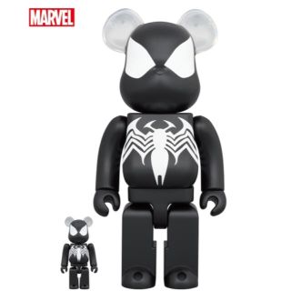 ベアブリック(BE@RBRICK)の新品 送料込 スパイダーマン BLACK COSTUME ベアブリック(その他)