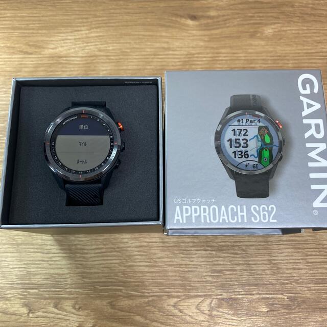 GARMIN - ガーミン S62 アプローチ GPS ゴルフナビウォッチの+