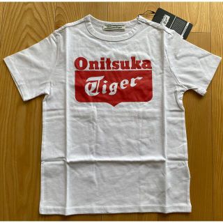 オニツカタイガー(Onitsuka Tiger)のOnitsuka Tiger Tシャツ サイズ130 赤(Tシャツ/カットソー)