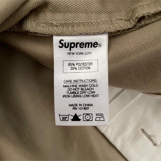 Supreme(シュプリーム)のsupreme work shorts 30 khaki カーキ メンズのパンツ(ショートパンツ)の商品写真