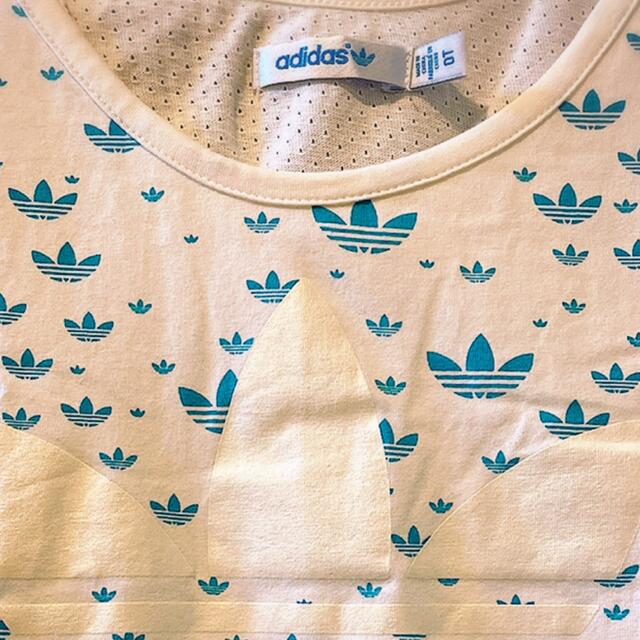 adidas(アディダス)のアディダス オリジナルス トレフォイルまみれ タンクトップ Tシャツ ジャージ レディースのトップス(タンクトップ)の商品写真