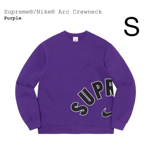 Supreme×Nike商品名Sサイズ Supreme Nike Arc Crewneck