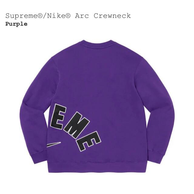 Supreme(シュプリーム)のSサイズ Supreme Nike Arc Crewneck メンズのトップス(スウェット)の商品写真