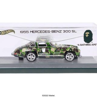 アベイシングエイプ(A BATHING APE)のBAPE X HOT WHEELS 55 MERCEDES-BENZ 300SL(ミニカー)