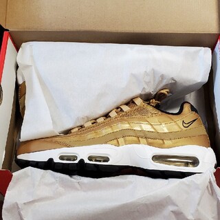 ナイキ(NIKE)のNike Air Max 95 Metallic Gold 27.5(スニーカー)