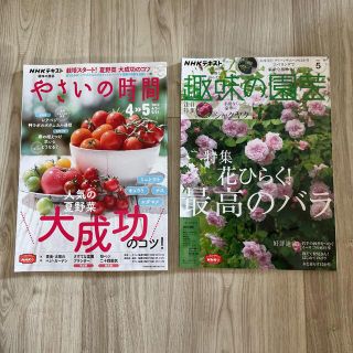 NHK 趣味の園芸 2022年 05月号とやさいの時間4.5月号(その他)