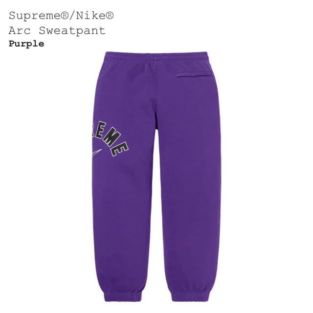 Supreme×Nike商品名Sサイズ Supreme Nike Arc Sweatpant