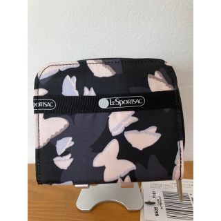 レスポートサック(LeSportsac)の❤︎レスポートサック  Lesportsac ❤︎蝶々柄　二つ折り財布 (財布)