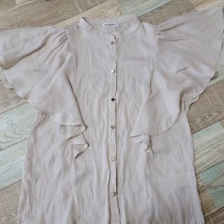 ナチュラルクチュール(natural couture)のシフォントップス(シャツ/ブラウス(半袖/袖なし))