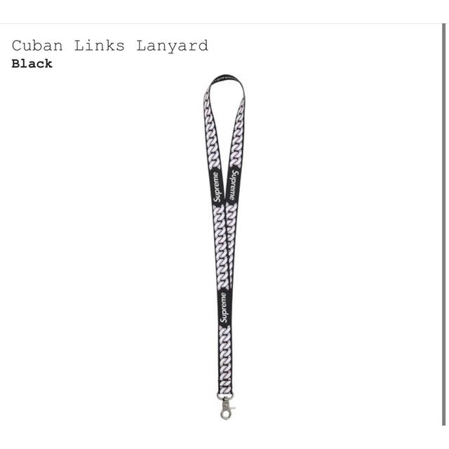 Supreme Cuban Links Lanyard メンズのファッション小物(その他)の商品写真