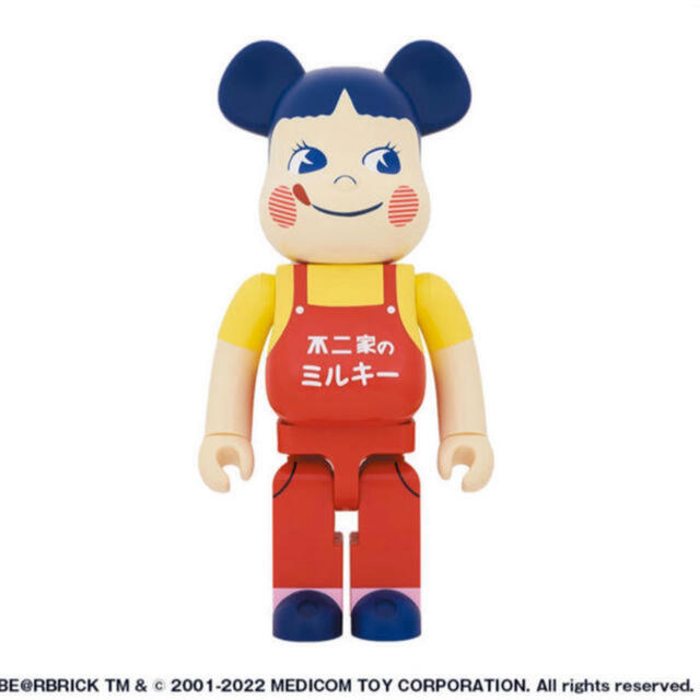 BE＠RBRICK ホーロー看板 ペコちゃん 1000％