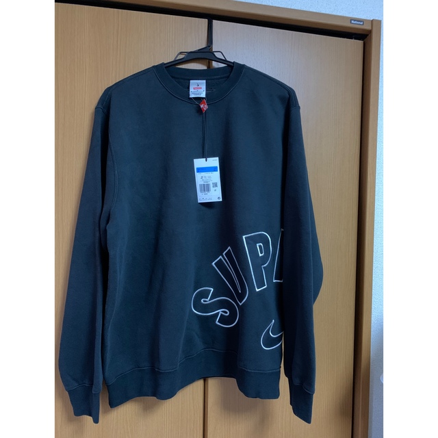 ストレッチドビー 【XL】Supreme Nike Arc Crewneck Black 黒 - 通販