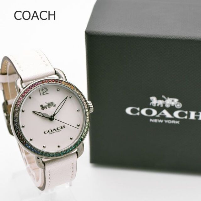 Coach 腕時計 コーチ Coach 腕時計 ブランド ファッション小物 レディース Coach デランシー ホワイト 当店おすすめの