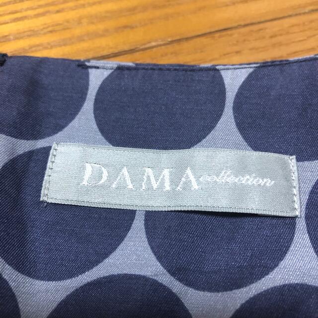 【美品】DAMA collection　ダーマ　ノースリーブ　ワンピース　11号