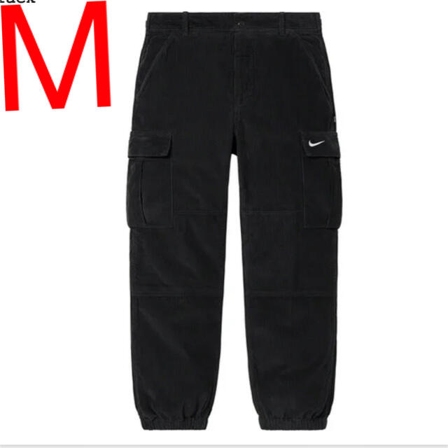 supreme  Nike arc corduroy cargo pants黒M