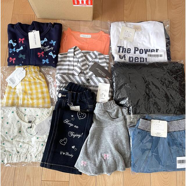 CROWN BANBY - 新品 女の子 100サイズ まとめ売りの通販 by Chars's