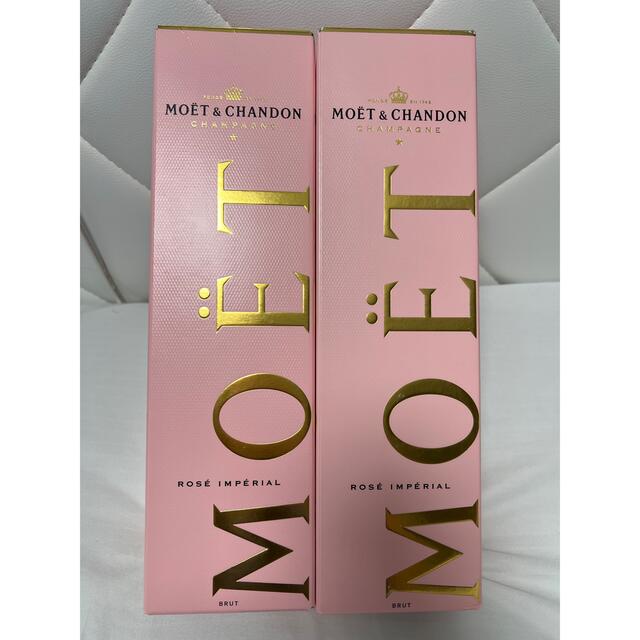 MOËT & CHANDON(モエエシャンドン)の【新品】モエ・エ・シャンドン ロゼ・アンペリアル 750ml 2本セット 食品/飲料/酒の酒(シャンパン/スパークリングワイン)の商品写真