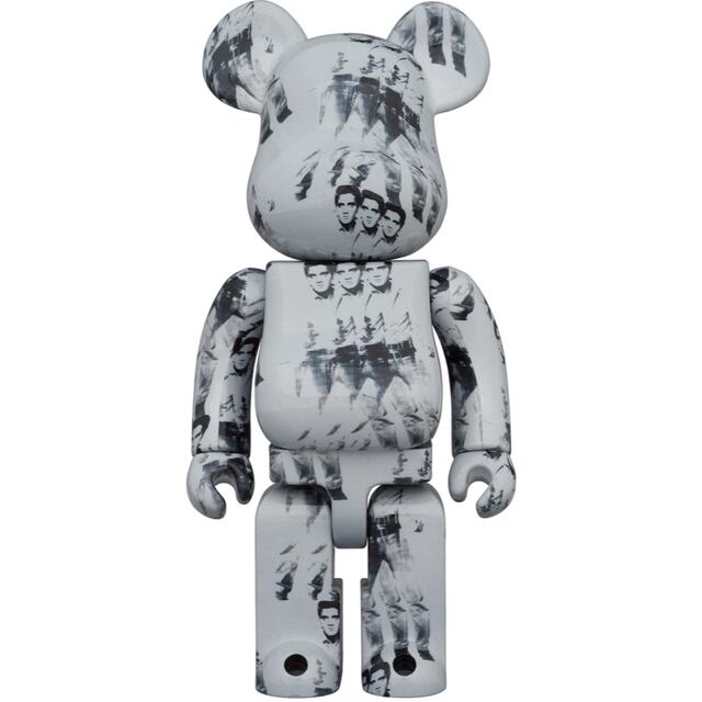 BE@RBRICK(ベアブリック)のBE＠RBRICK Andy Warhol's ELVIS PRESLEY  エンタメ/ホビーのフィギュア(その他)の商品写真