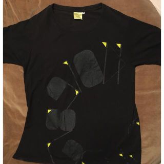 中古品　2010年　Perfume　メンズMサイズ　半袖Tシャツ　黒(Tシャツ/カットソー(半袖/袖なし))