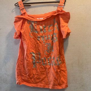 BAHAMA NATTS  オフショルダー Tシャツ　半袖　Lサイズ(Tシャツ(半袖/袖なし))