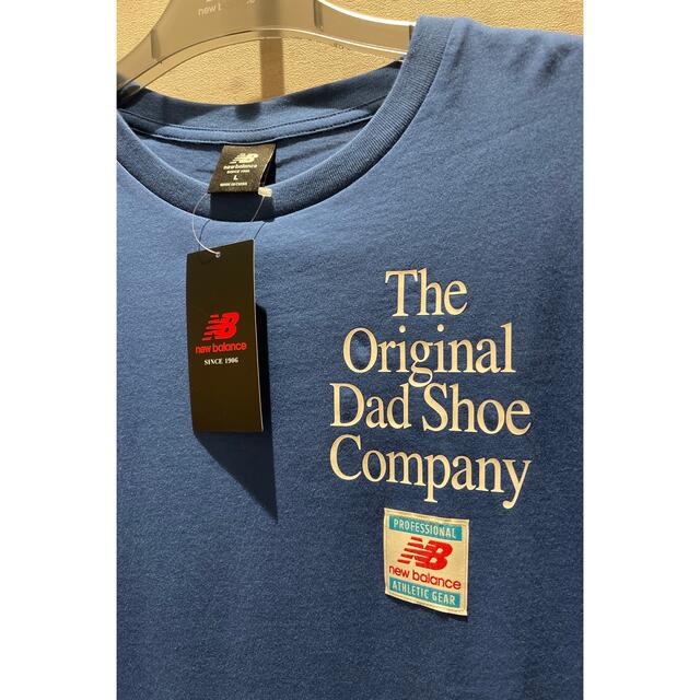 New Balance(ニューバランス)の【新品】New balance タグdesign Tシャツ（海外L/日本XL） メンズのトップス(Tシャツ/カットソー(半袖/袖なし))の商品写真