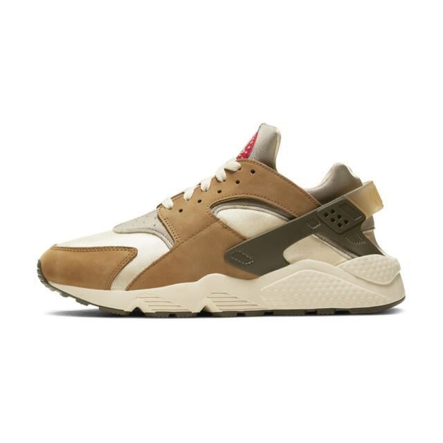 STUSSY(ステューシー)のNIKE STUSSY AIR HUARACHE LE DESERT OAK 茶 メンズの靴/シューズ(スニーカー)の商品写真